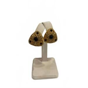 NEW MICHAL GOLAN michal golan triangular earring in black